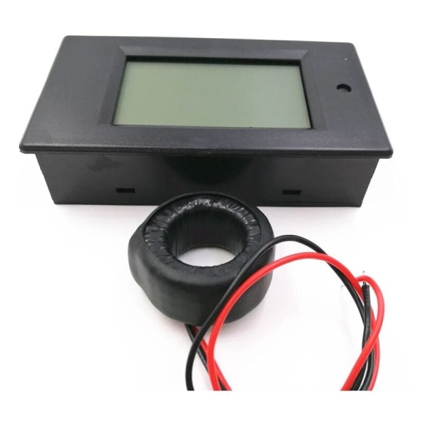 AC 80-260V 100A PZEM-061 LCD-näyttö, jossa virta-, jännite- ja tehomittari CT-virtamuuntajalla