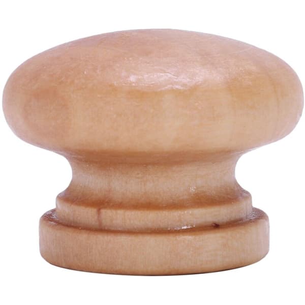 4,1 cm diameter trekknapp i tre