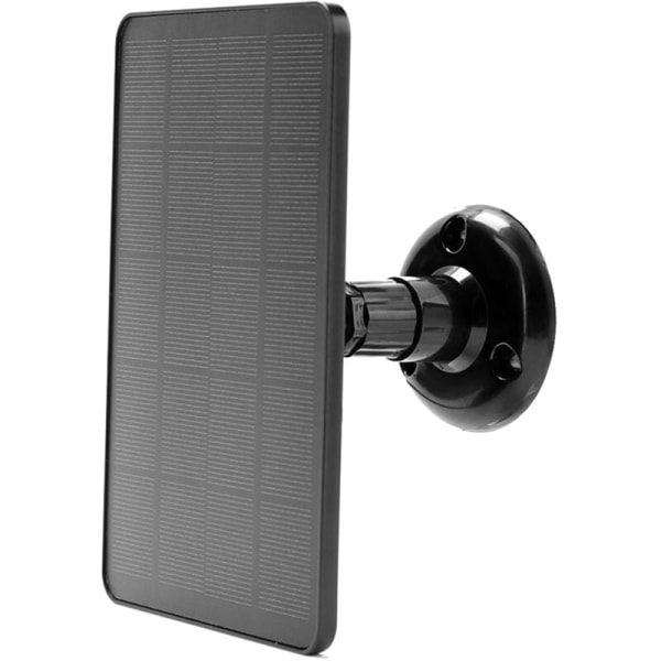 Solcellelader 4W 5V USB-lading Bærbare solpaneler for sikkerhetskamera/Lite hjemmesystem for belysning