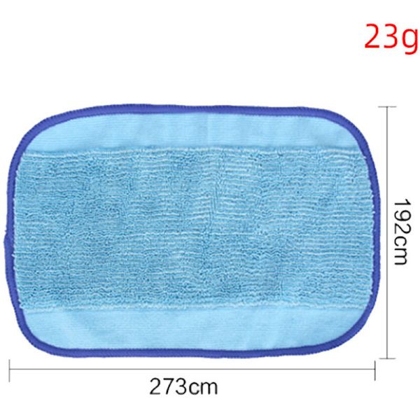 Mikrofiber Rengøringsklude, Mop Puder Kompatibel med iRobot 380t/320/4200/5200C Robotstøvsugere (10 stk. Sæt)