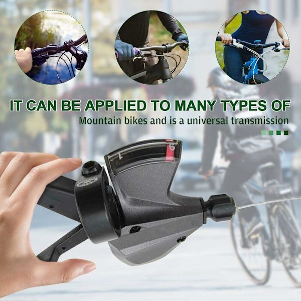 Low Noise Gear Trigger Skiftende Greb Ergonomisk Design Mountainbike Tilbehør 9/27 Hastighed Styr