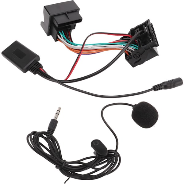 Trådløs Bluetooth 5.0 lydadapter Aux-kabel med mikrofon erstatning for Ford Focus Mondeo Fiesta Fusion 6000CD