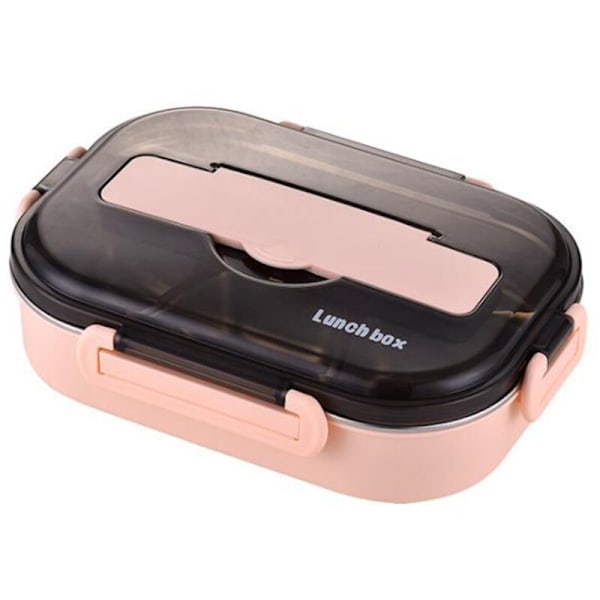 Student Bento Lunch Box Thermal Insulation High Quality Stainless Steel Containers,C