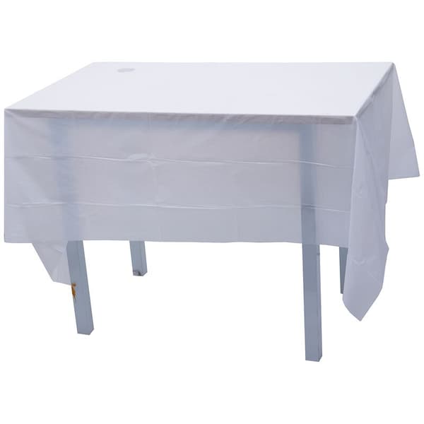 Plastduk, Vit 137CM X 183CM