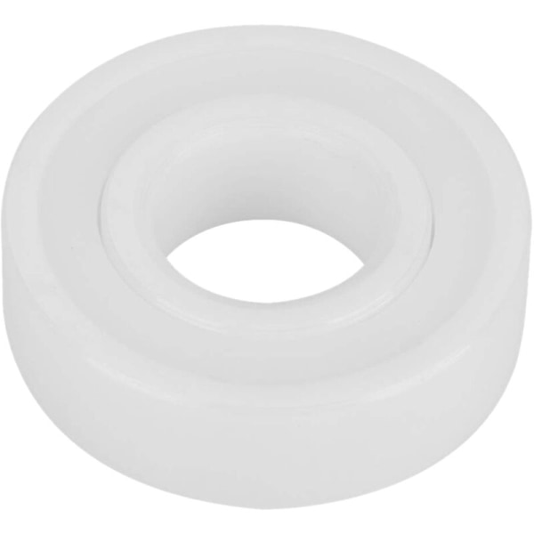6001-2RS Kullager, ZrO2 Högprecision Keramisk Kullager 12 x 28 x 8 mm / 0,5 x 1,1 x 0,3 tum Vit Kullager 1 Pack