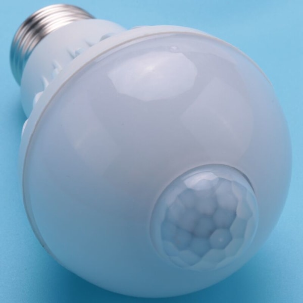 E27 LED-lamppu Liiketunnistin LED PIR Liiketunnistin Pallolamppu Lamppu, 5W