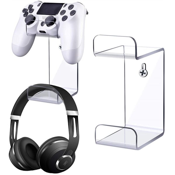 Kontrolldisplayhållare Kompatibel med Handtag //, Väggmonterad Kontroll Headset - Klar