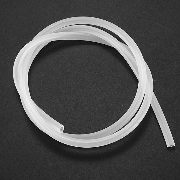 5mm OD x 7mm OD ätbar silikon slang flexibel slangrör 1M 3.3ft
