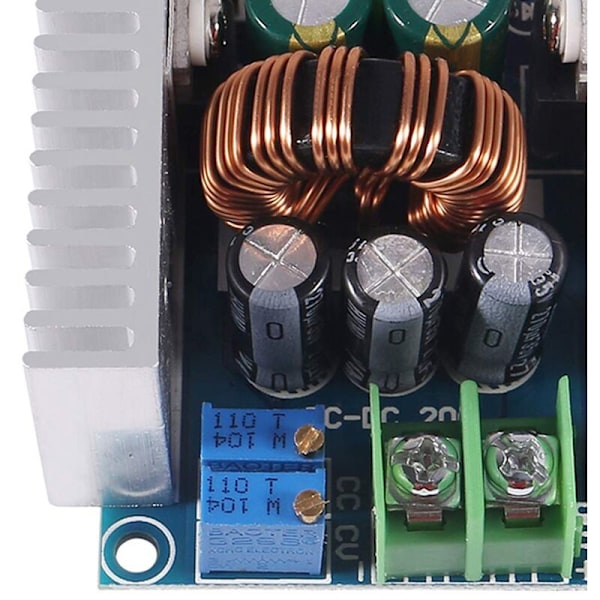 Justerbar Step-Down-modul DC 6-40V til 1,2-36V Spændingsregulator Step-Down-konvertermodul fra til konstant
