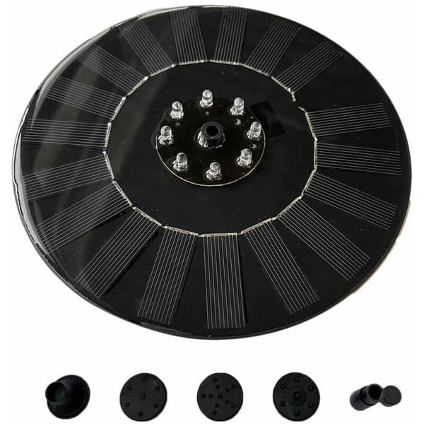 8 Lys Flydende Solcelledam Pool Panel Drevet Have Pool Pumpe -B