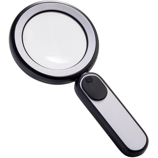 20X Forstørrelsesglas, 21 LED USB Genopladelig Belysningsforstørrelsesglas med 3 Tilstande til Ældre Børn Læsning, Smykker, Seniorer, Synshæmmede