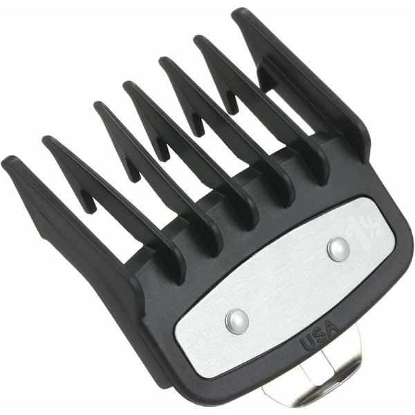 2 st Klippguide Kam Hårklippare Begränsningskam Guide Fäste Fästsats för Elektrisk Hårklippare Rakapparat Frisörverktyg 1,5 mm/4,5 mm - Bl