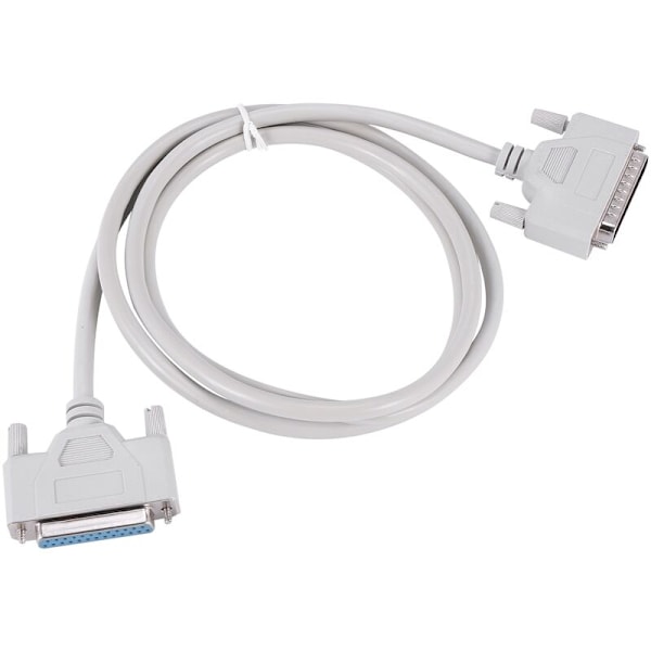 25 Pin DB25 Parallel Han til DB25 M-F Printerkabel 1.5M Computerkabel Printerforlængerkabel 25 Pin