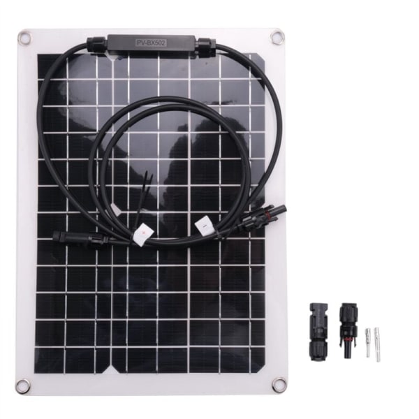 30W bærbar monokrystallinsk solcellepanel 18V RV bilbatterilader