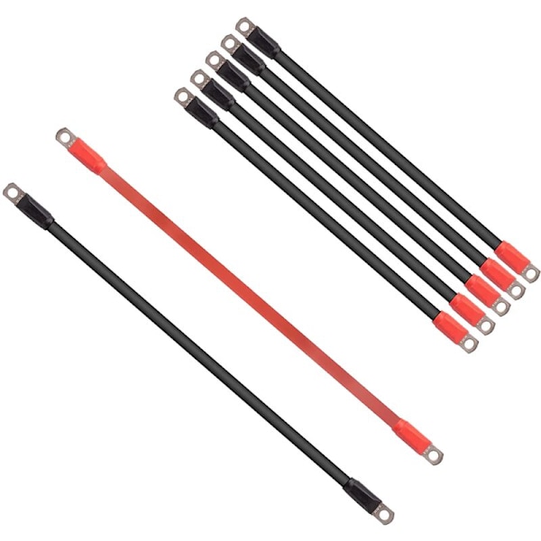 Heavy Duty Batterikabel til Golfvogn, 7-delt sæt, 4 Gauge, Club Car og Precedent fra 1994