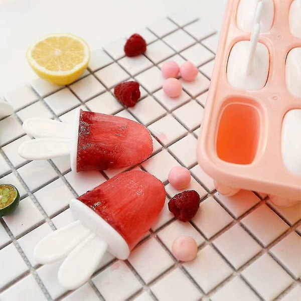 Mini-jäätelömuotti 6 Mini Diy Jäätelömuotti Silikoni Jäätelökone