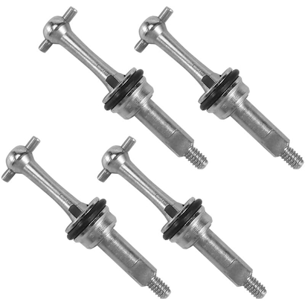 4 stk 2 mm metall universalledd akseltransmisjon CVD utvidet for K969 K979 K989 P929 1/28 RC bil oppgraderingsdeler