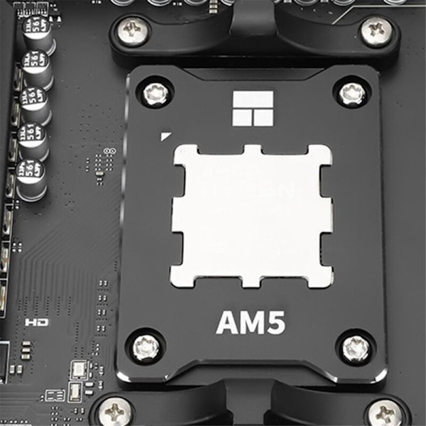 För AMD - RÖD AM5 CPU-ramar, Multifunktionell och Praktisk Bärbar Kylchassi, Röd