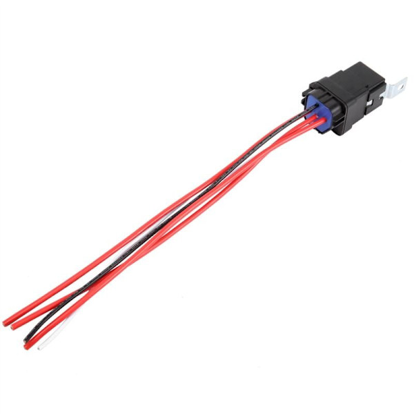 Vandtæt bilrelæ 60/80 Amp 12 Volt med 5-bens stik Heavy Duty 12 AWG relæ til autoblæser biler både