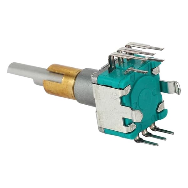 3 stk EC11EBB24C03 Dobbel Encoder med Bryter 30 Posisjoneringsnummer 15 Pulspunkt Håndtak 25 mm