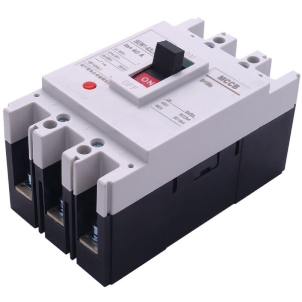 BEM1-63L40A integreret 3P strømafbryder Air Break Switch med alle kobberkontakter 800V