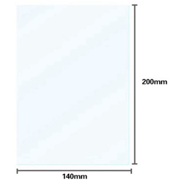 8 st 140X200Mm /LCD FEP-film 0,15-0,2Mm tjocklek för fotonisk harts 3D-skrivare