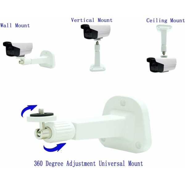 Justerbar veggmontering, Fotoapparatet støtter for sikkerhetshellingen til kameraet for Para el system casero vigilancia fotográfica Ba