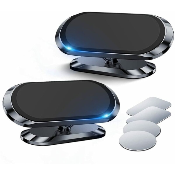 Set of 2 Magnetic Car Phone Holder Car Phone Holder 360° Rotation Magnet Car Phone Holder