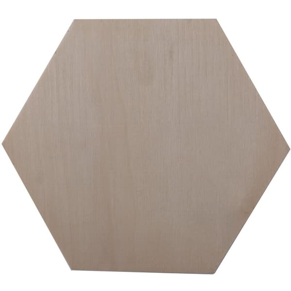 Regnbågsfärgad hexagonal trälåda för alla hjärtans dag