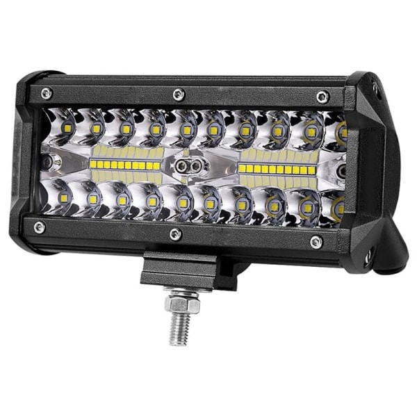 7 tommer Spot Flood Beam LED lysbjælker kombineret med 120W til arbejds kørsel Offroad båd bil traktor lastbil SUV 12V 24V