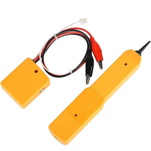 Krets-tester, ledningsfinner og tonegenerator, nettverkskabeltester RJ-11-kontakt, lednings- og kabelfinner og -lokalisator, kretskontinuitetstest