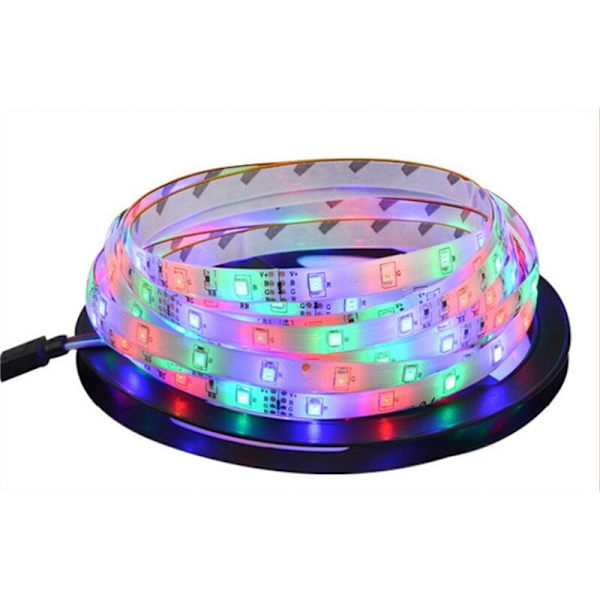 20M RGB LED-list 3528 1200 LED flexibel belysning med 44 knappars fjärrkontroll + styrenhet för jul vardagsrum sovrum