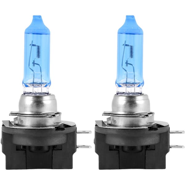 2X H11B 55W Bil Halogen Lys Lampe Frontlys Pære Lys Hvit 6000K DC12V