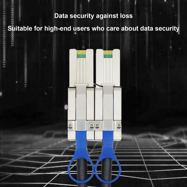 MINI SAS Extern 26-stifts till SFF8088 Server Mini SAS-kabel Datakabel MINI SAS Hane till Hane Datakabel för Server