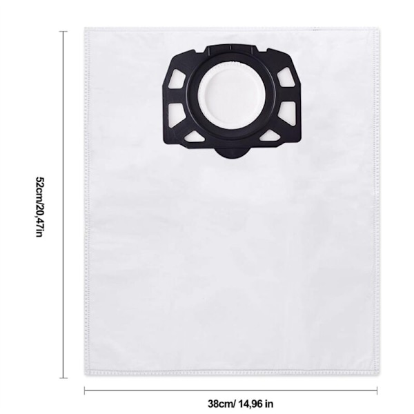 Reservedeler Støvsugerpose for WD4 WD5 MV4 MV5 MV6 Premium WD6 Støvsuger