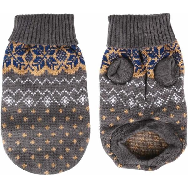 Pet Hund Sweater (Grå) M-Fei Yu