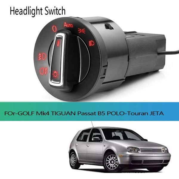 Automatisk strålkastare sensor switch för Golf Mk4 B5 - 3BD941531