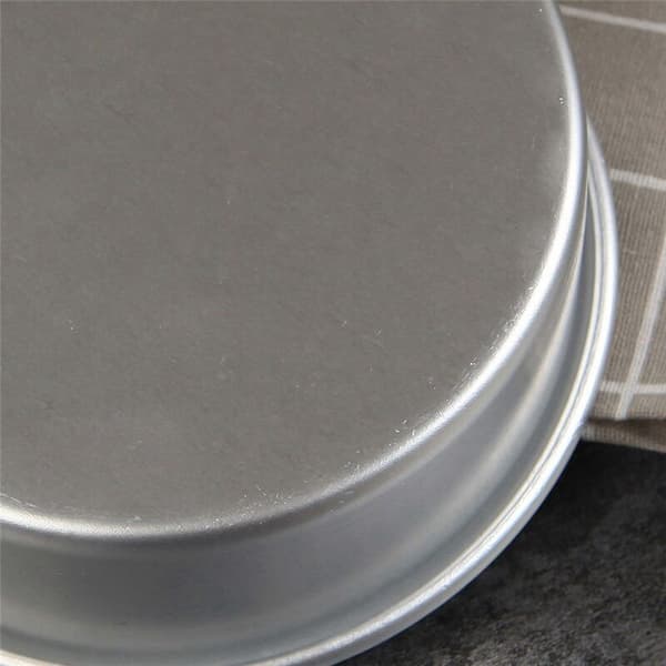 Sett med 2 lette kakeformer i aluminium - Kakeformsett for baking - Kakeformsett