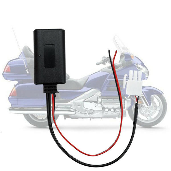 2X Bluetooth-modul Stereo Radio AUX-musikkabeladapter til GL1800 Goldwing