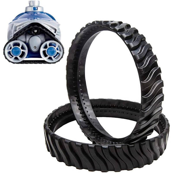 Zodiac Mx8 Poolrenser Spor, 2 stk. Zodiac Mx8 Dele, Robust Gummi, Forbedrer Delenes Levetid for Rengøringsrobot