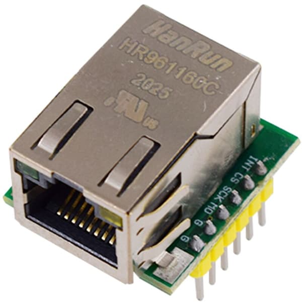 2 stk. - ES1 W5500 SPI til LAN/Ethernet-konverter/IP-modmodul