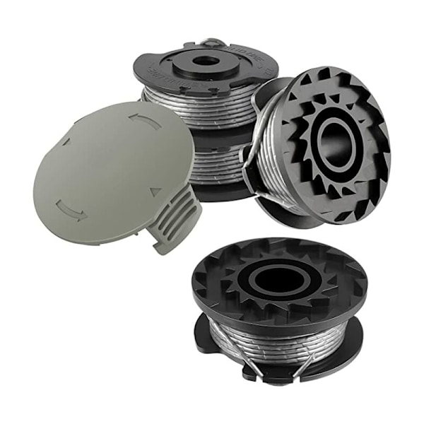 Ersättningsspole för gräsklippare F016800569 för Bosch EasyGrassCut 23/26/18/18-230/18-260/18-26 sladdlös buskröjare, - Ø 1,6 mm 6,1 m, Tillbehör för