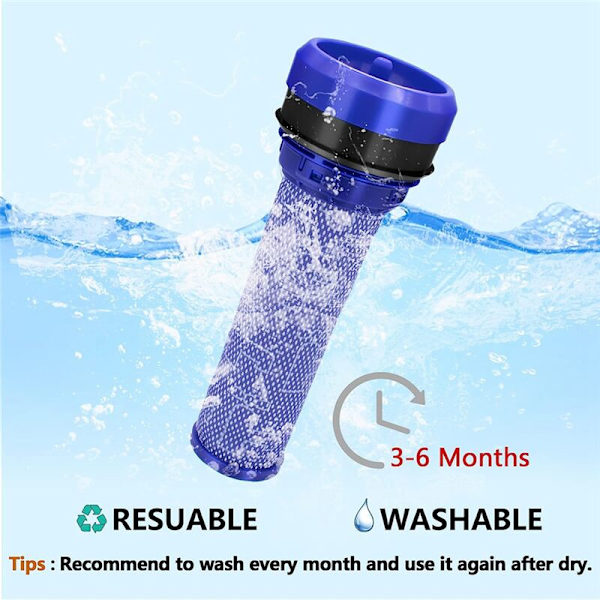Vaihto-esimoottorisuodatin DC28C DC33C DC37 DC39C DC53 imurille, suodattimet 923413-01