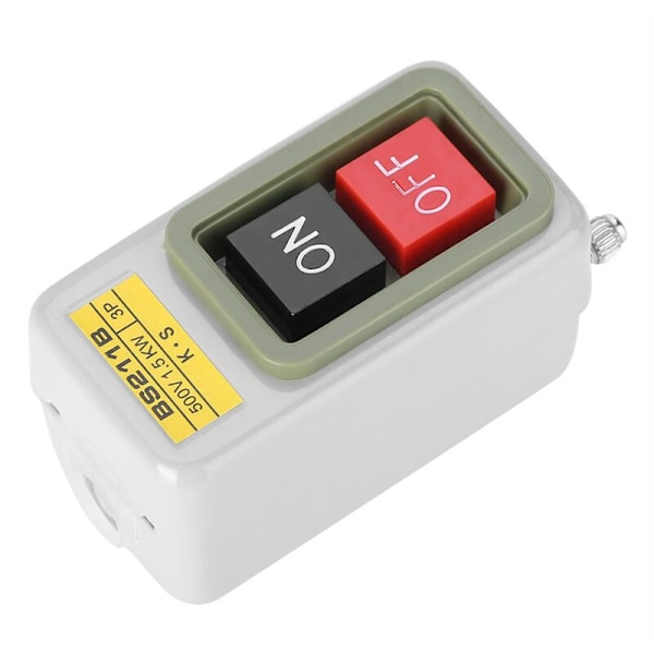 3P Självspärrande På/Av Tryckknappsbrytare AC 220V/380V BS211B