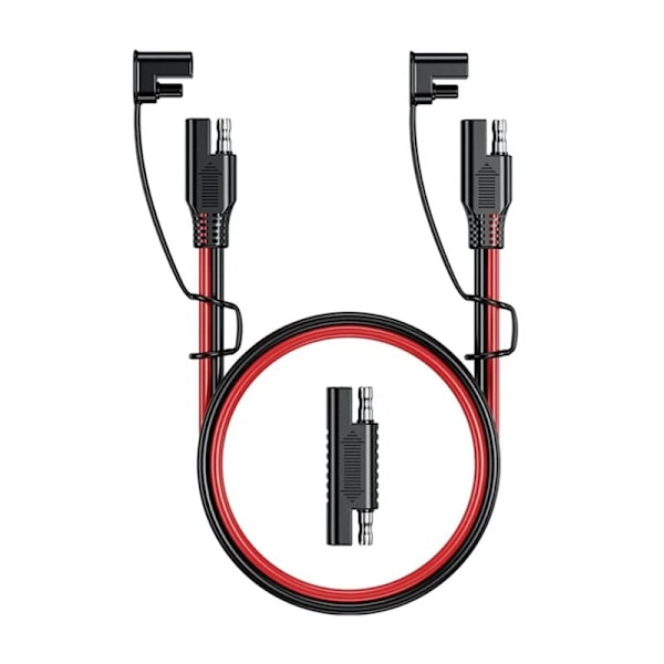 14AWG SAE til SAE forlængerkabel, strømadapter til at forbinde, batteriopladning til bil, RV, motorcykel