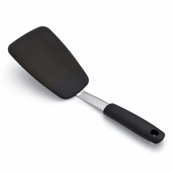 Ytterfilé stekspad silikon stekspad non-stick pan omelett spatel silikonhandtag pannkaksspatel stekspad