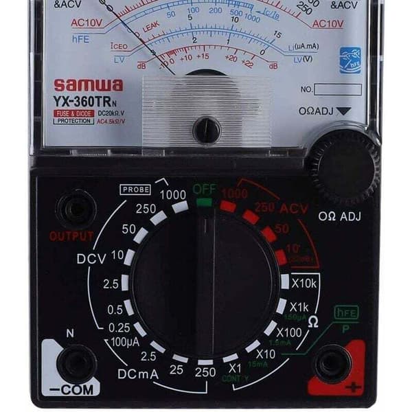 Analog Multimeter Multimeter Tester AC DC Voltmeter Ammeter Ohmmeter Analog Multimeter Spænding Strøm Modstandsmåling