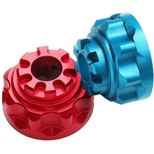 1 st metall universell/bakre differential differential för RC bil 1/10 TRX4 -4 -6, grå
