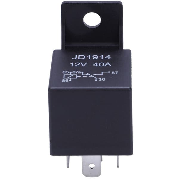 12V Volt 40A Amp 5-polet relæ til bil, auto, båd