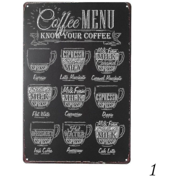 Club Retro rektangulär metallskylt Vintage plakett väggkonst Bar Cafe Hem